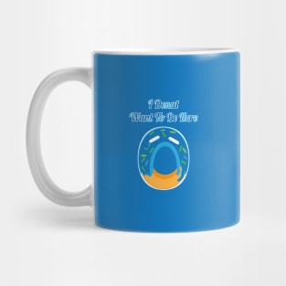 I Donut Want To Be Here Mug